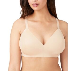 Wacoal Ultimate‎ Side Smoother Wire Free T-Shirt Bra Sand #852281 Size 32DD